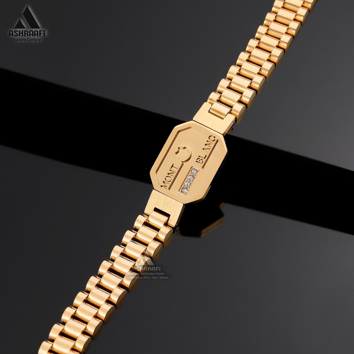 دستبند پلاک دار مون بلان Montblanc Bracelet G1 — تصویر ۲