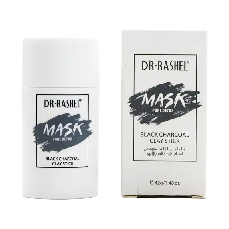 ماسک خاک رس استیکی دکتر راشل مدل زغال Black Charcoal(42 گرم)