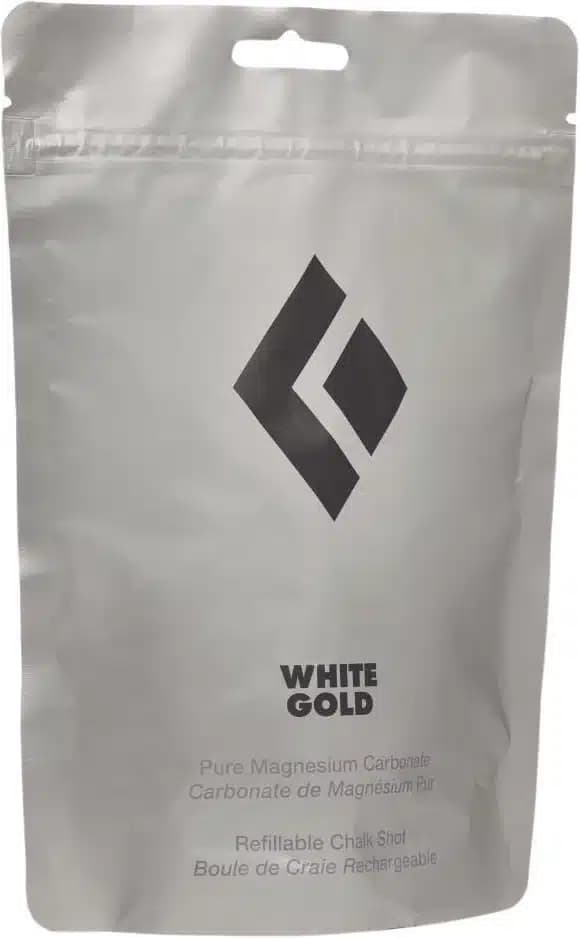 پودر سنگ نوردی توپی بلک دیاموند – Black diamond White Gold Chalk‌ Shot — تصویر ۲