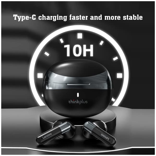 هدفون بی سیم لنوو مدل Think Plus LenovoLP11 اورجینال با گارانتی lp11 Earbuds — تصویر ۲