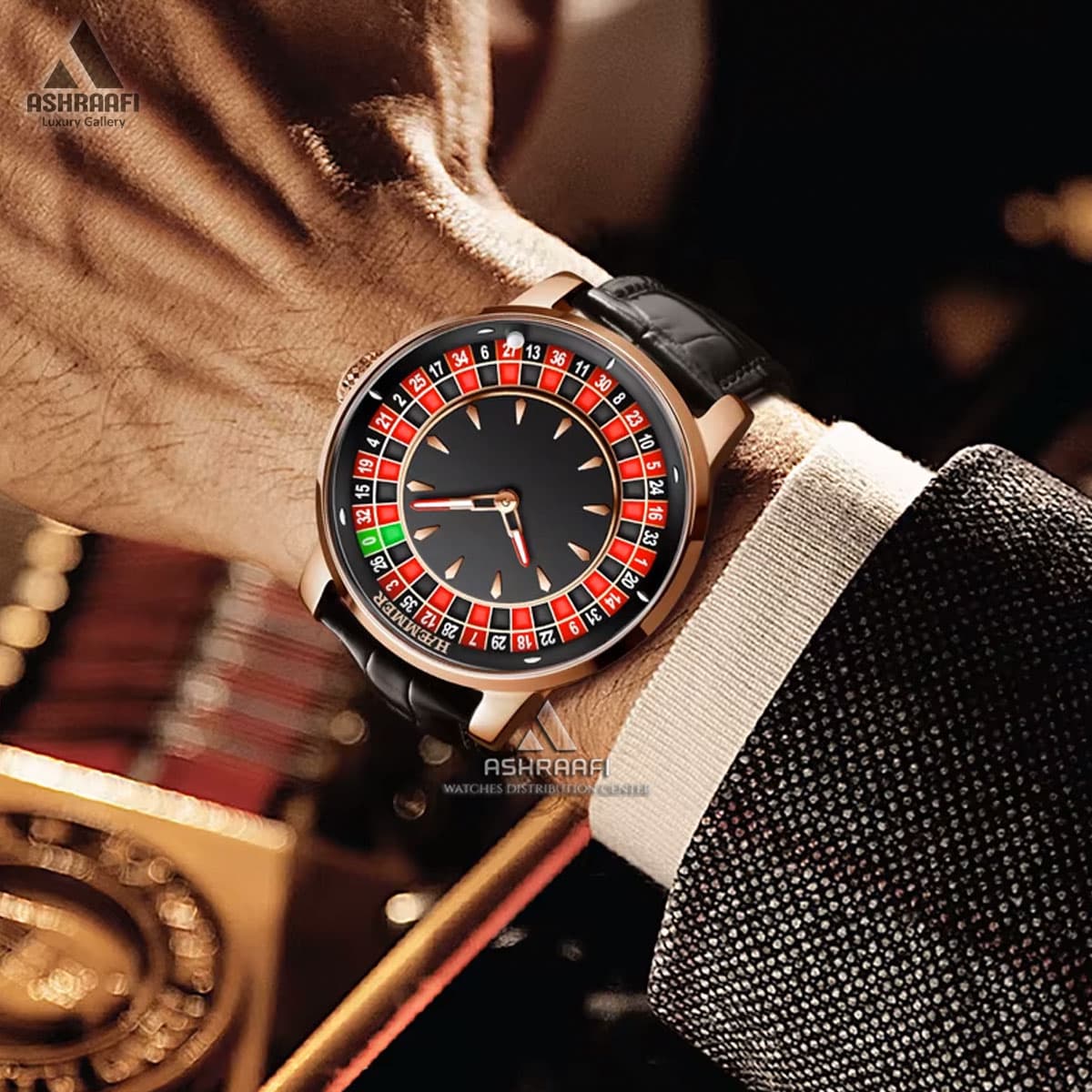 ساعت جیکوب اند کو کازینو موتور سوئیس Jacob & Co Casino Tourbillon KRG — تصویر ۷