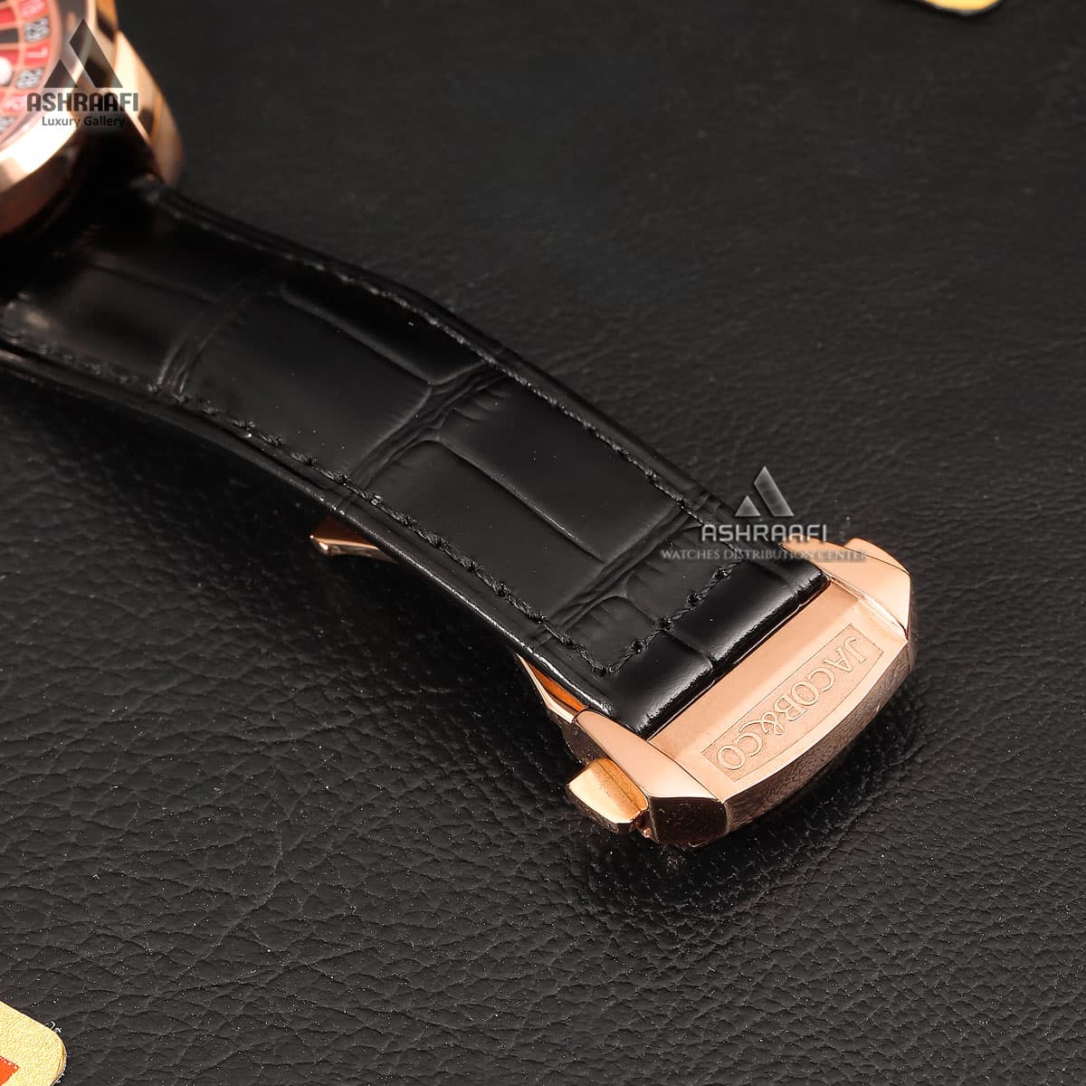 ساعت جیکوب اند کو کازینو موتور سوئیس Jacob & Co Casino Tourbillon KRG — تصویر ۸