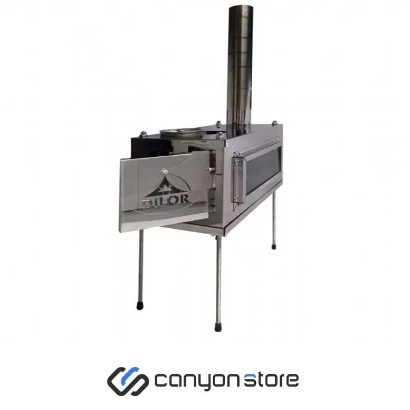 بخاری هیزمی تاشو دیلور – Dilor Steel Folding Wood Heater
