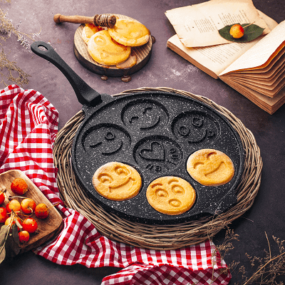 تابه پنکیک چدنی نالینو Nalino Pancake سایز 30 (اورجینال با گارانتی) — تصویر ۳
