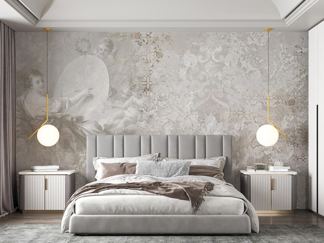 کاغذ دیواری پتینه و فرشته W13414200 — تصویر ۳