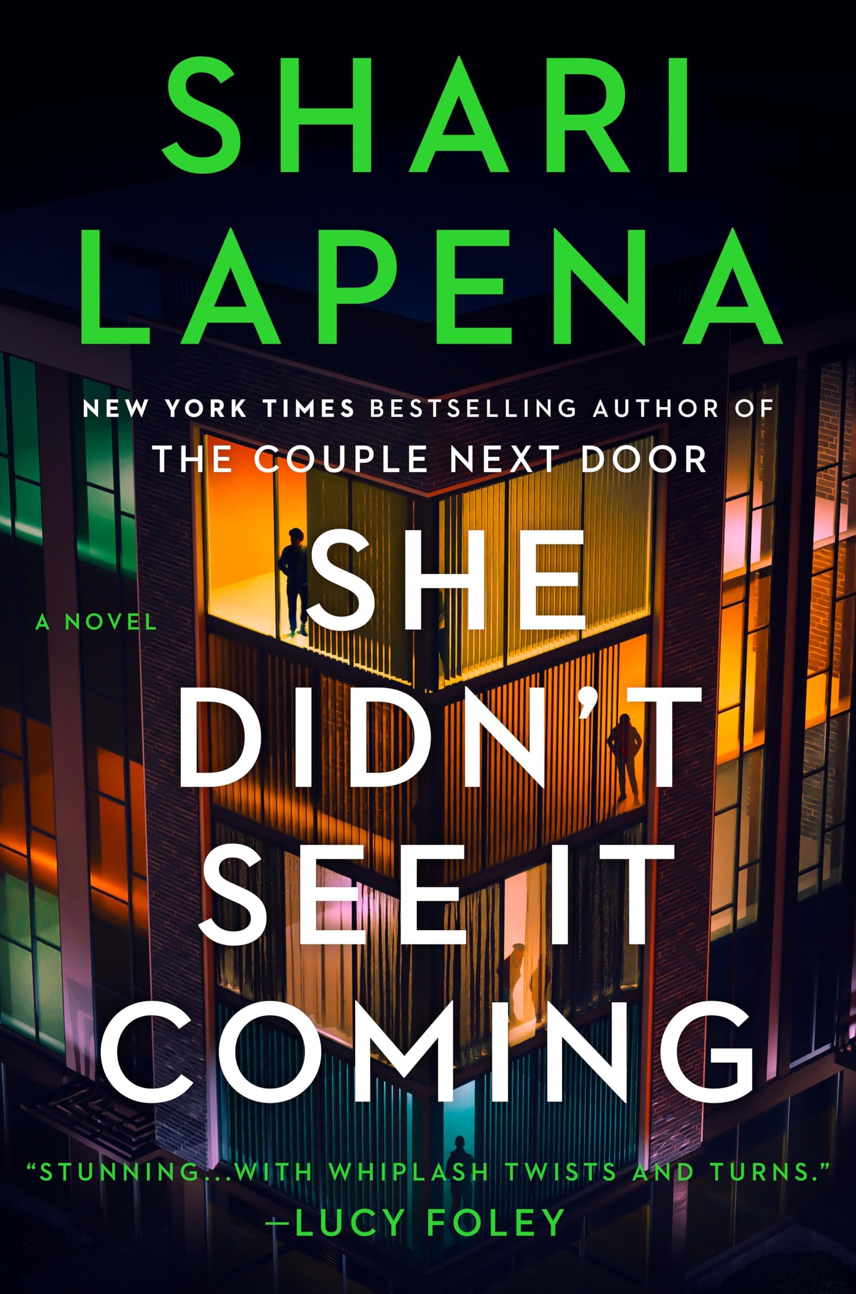 کتاب انگلیسی She Didn’t See It Coming (او انتظارش را نداشت) نسخه Shari Lapena | PDF