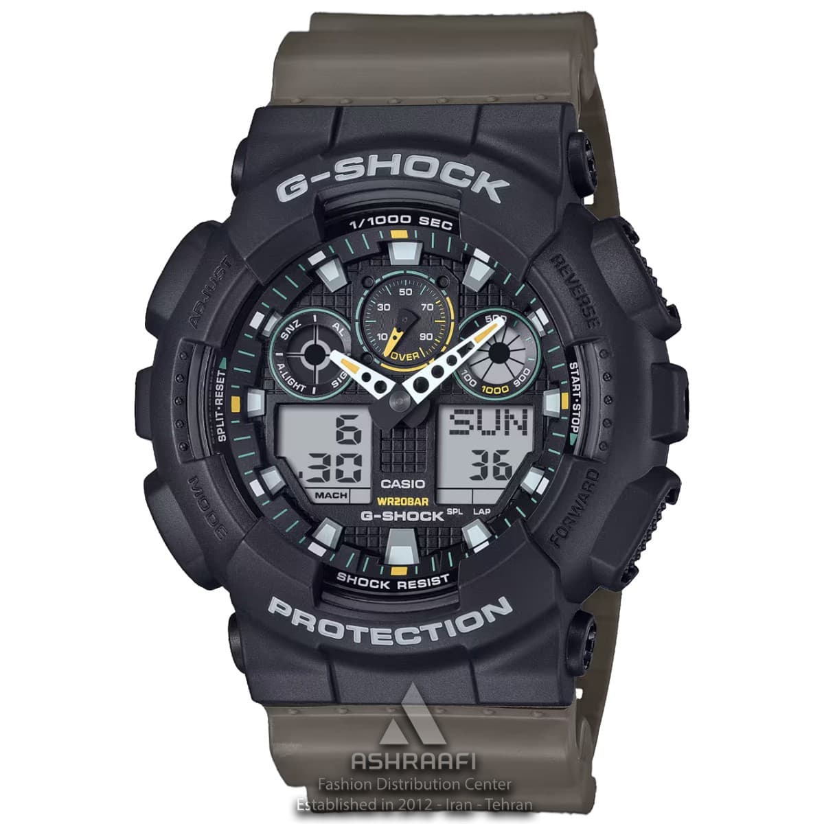 ساعت کاسیو جی شاک Casio G-Shock GA-100TU-1A3