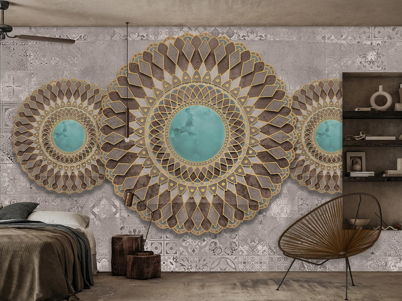 پوستر دیواری لاکچری سنتی W13394200