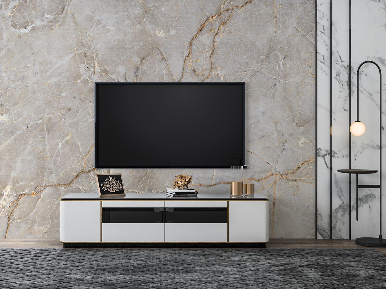 کاغذ دیواری مدل سنگ W10297000 — تصویر ۲