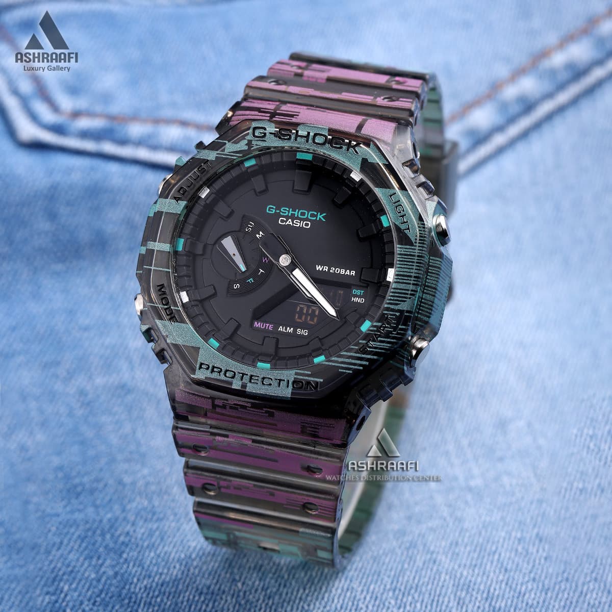 ساعت جی شاک G-shock GA-2100-R5611 — تصویر ۳