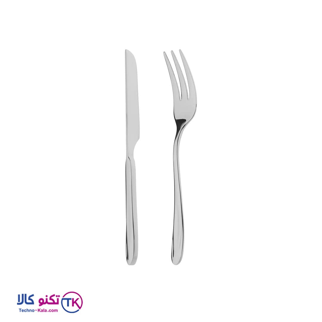کارد و چنگال تک استیل یونیک مدل UN-5730