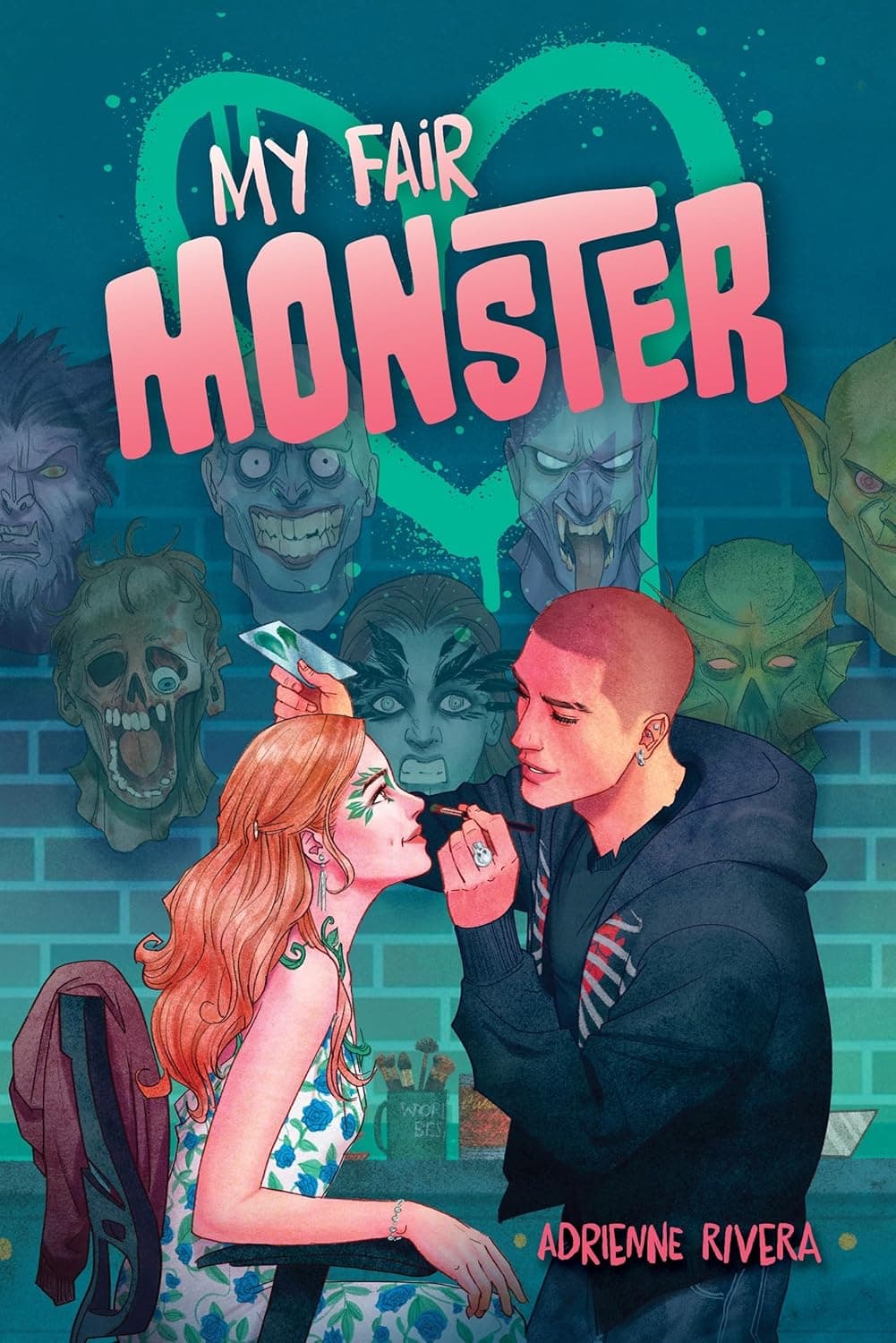 کتاب انگلیسی My Fair Monster (هیولای زیبای من) نسخه Adrienne Rivera | PDF
