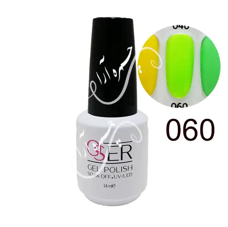 لاک ژل ناخن اوسر شماره 060 OSER GEL PULISH