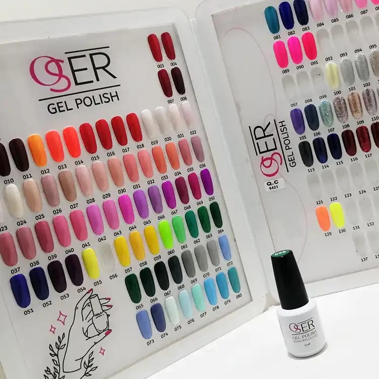 لاک ژل ناخن اوسر شماره 060 OSER GEL PULISH — تصویر ۵