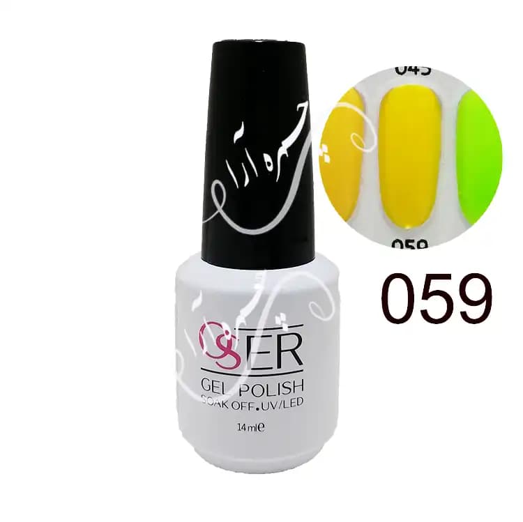 لاک ژل ناخن اوسر شماره 059 OSER GEL PULISH