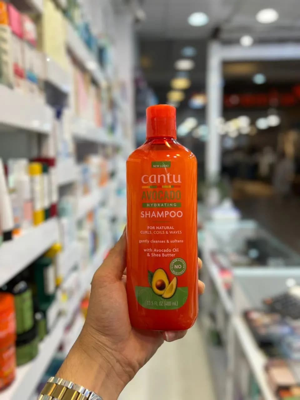 شامپو آووکادو کانتو (کنتو) Cantu Avocado Hydrating Shampoo حجم 400 میل — تصویر ۲