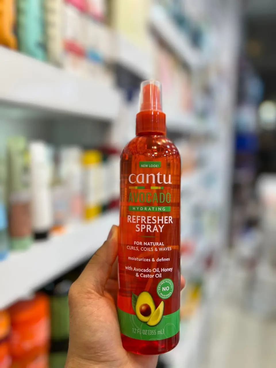 اسپری رفرش آووکادو کانتو (کنتو) Cantu Avocado Hydrating Refresher Spray — تصویر ۲