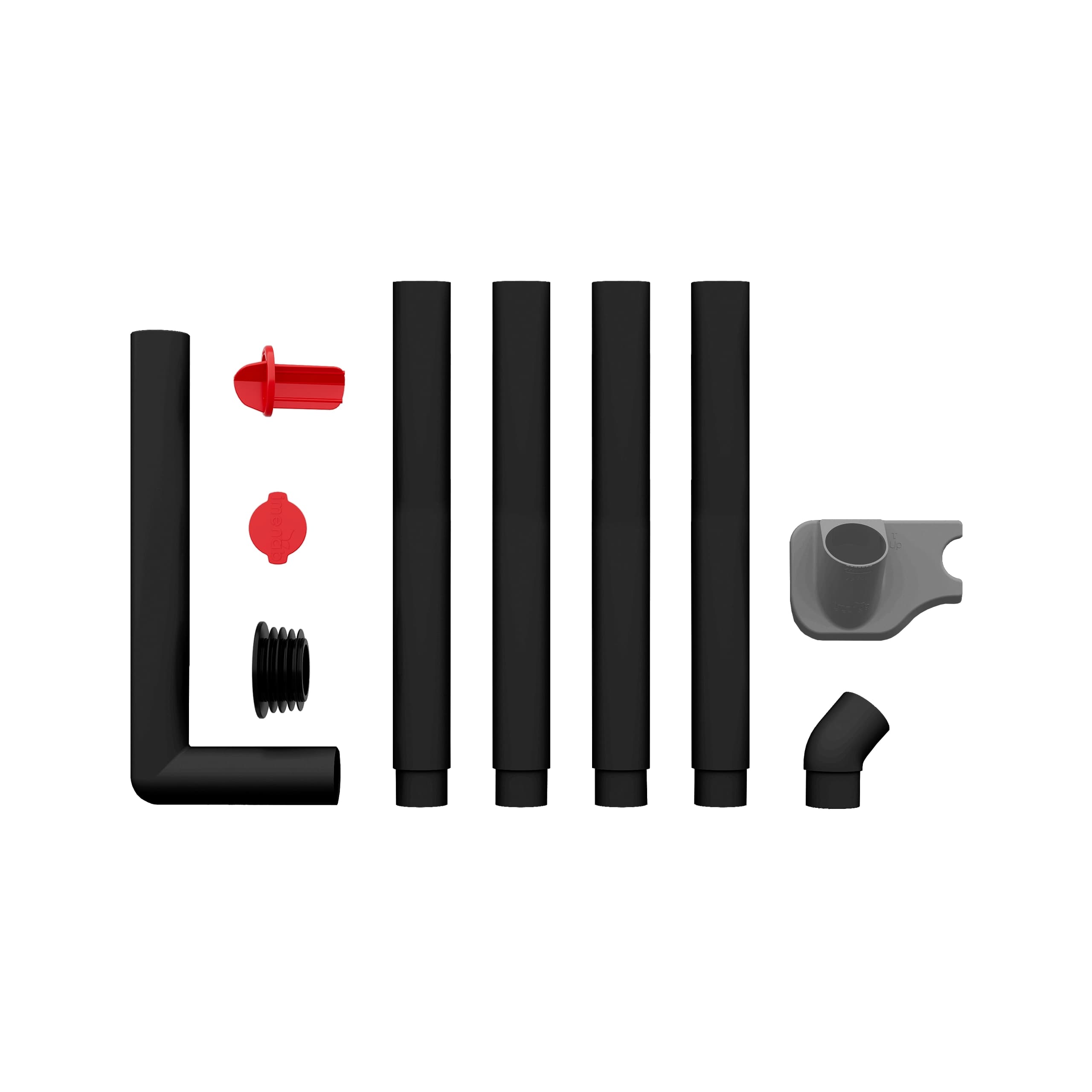پک قبل از کاشی کاری فلاش تانک روکار لوله پنهان — تصویر ۲