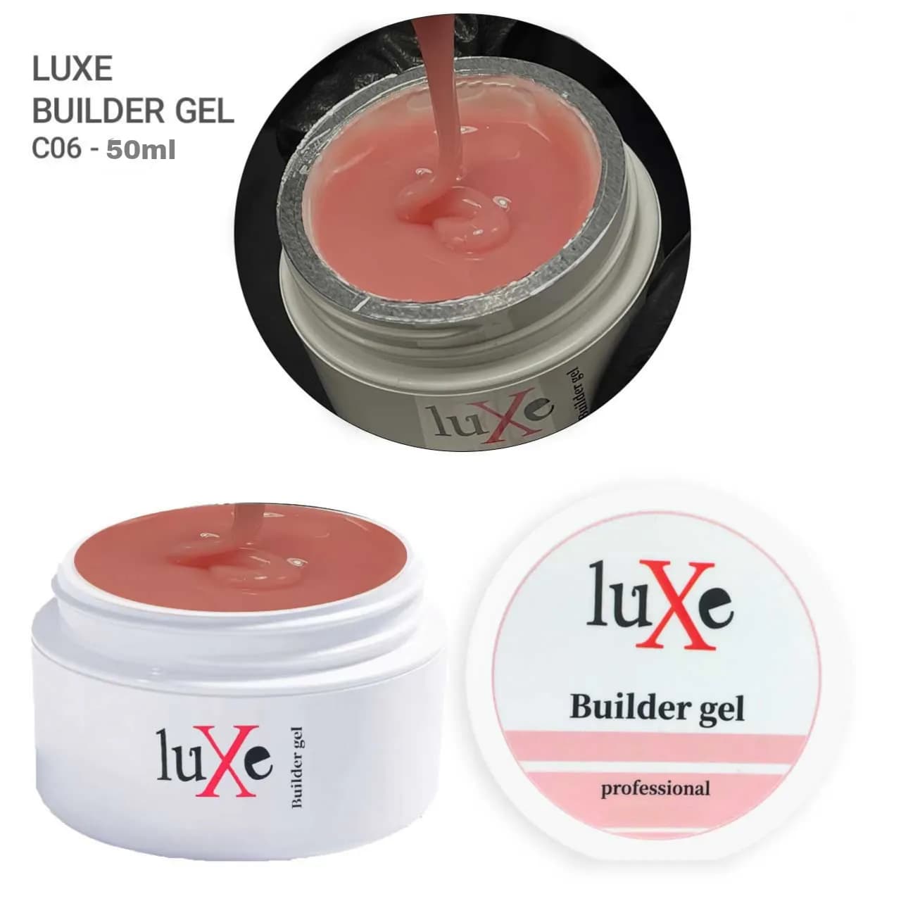 بیلدر ژل لوکسی 50 میل کد Luxe 06