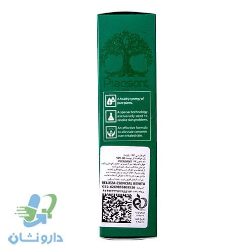 ژل ترمیم کننده و جوانساز پوست SPF30 پلزنت — تصویر ۴