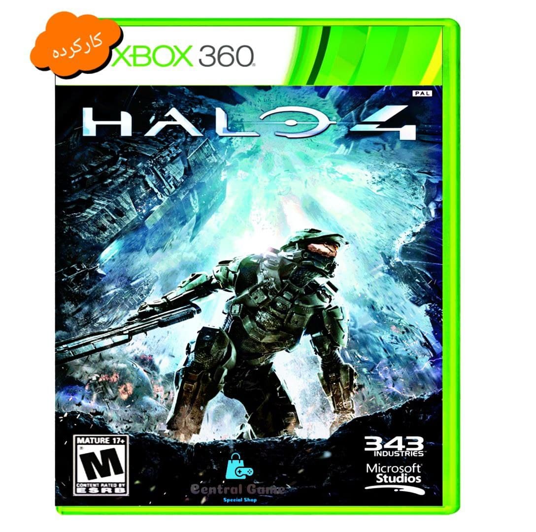 دیسک بازی Halo 4 Xbox 360 کارکرده ریجن آل