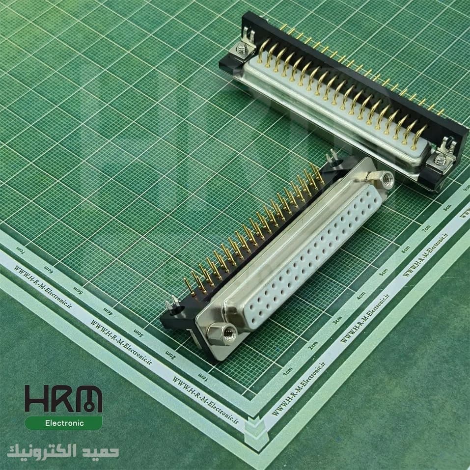 کانکتور DB37 مادگی روبردی رایت صنعتی 37 پین