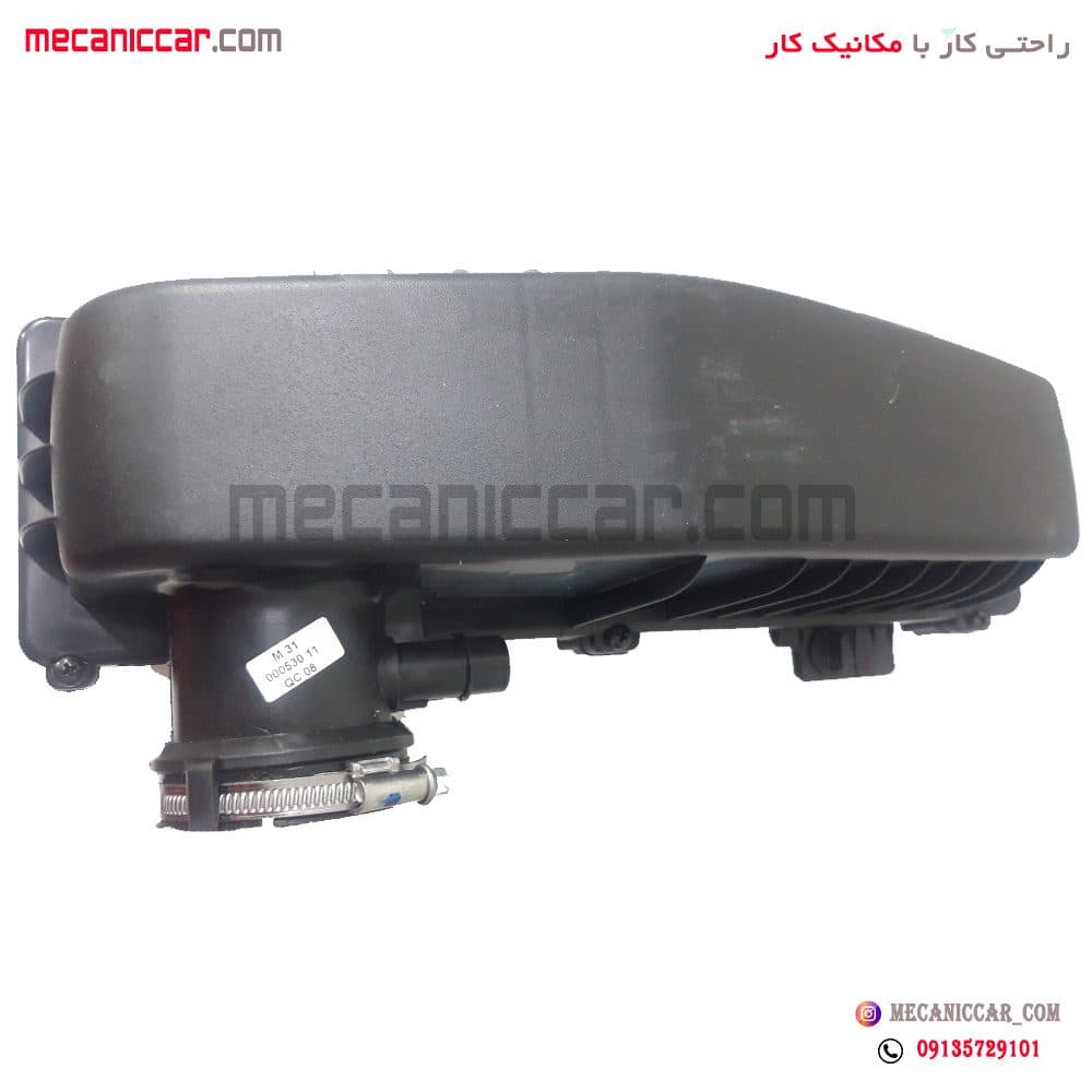هواکش موتور کامل لوله کوتاه پژو 405 TU5 , SLX و تارا و شاهین پلاس ایساکو — تصویر ۳