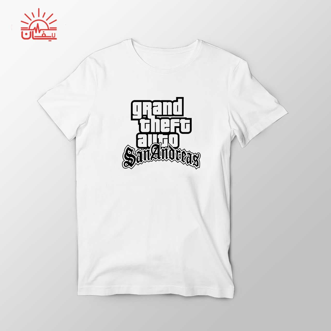 تیشرت سفید GTA