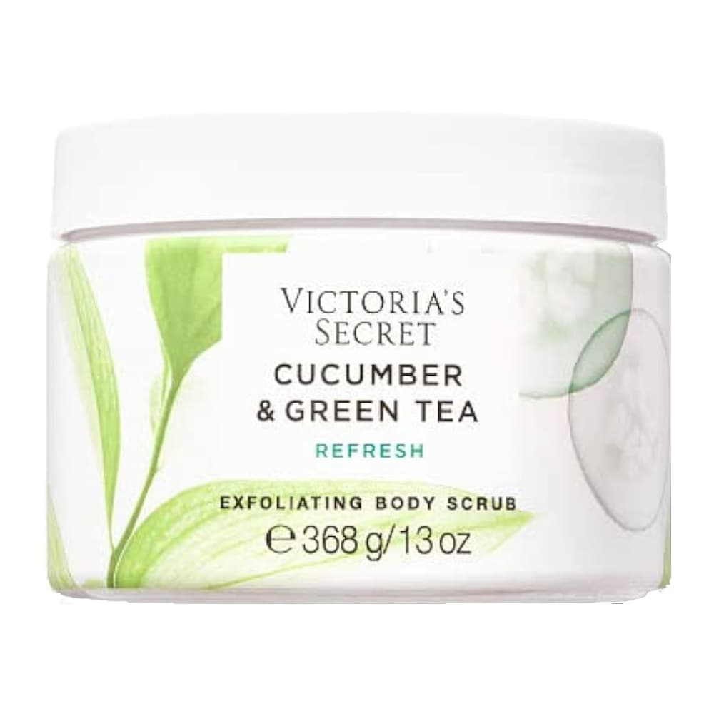 اسکراب بدن Victoria’s Secret مدل Cucumber And Green Tea وزن 368 گرم