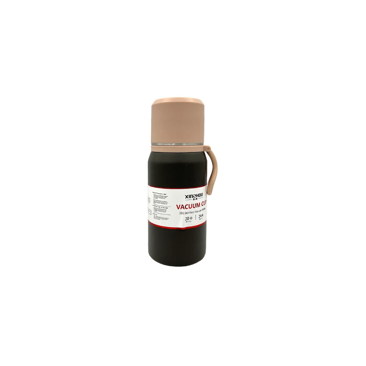 فلاسک 350 میل VACUUMدرب پیچی دکمه دار 489-121 کد 14817 — تصویر ۲