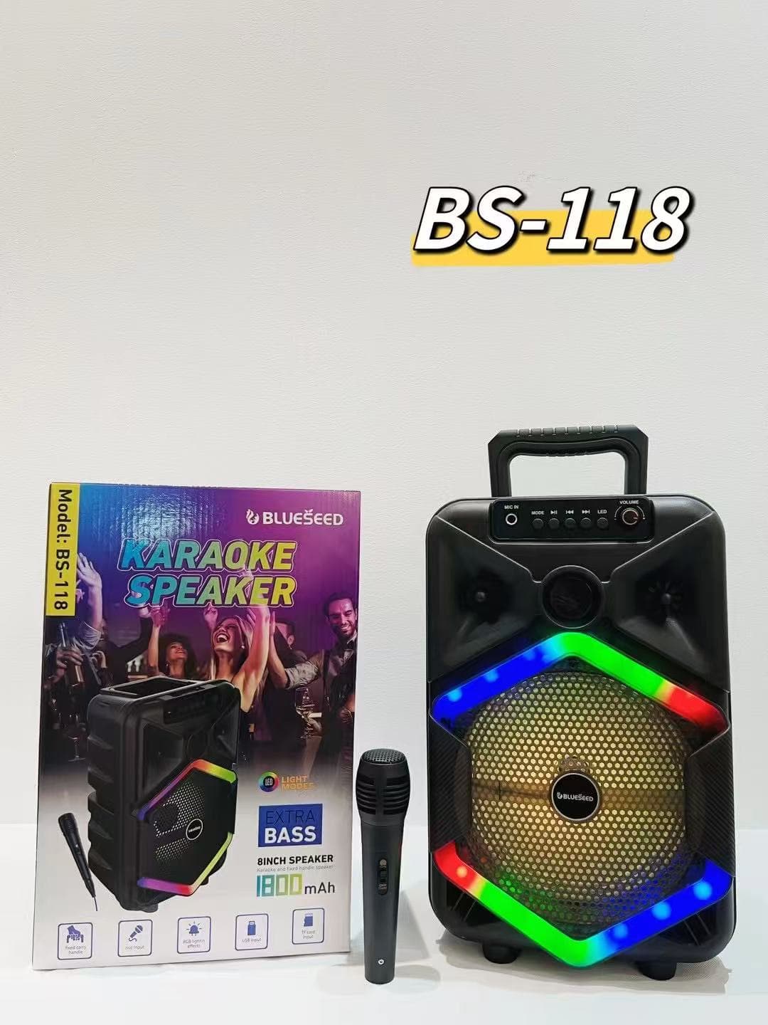 اسپیکر بلوتوثی برند BLUESEED مدل BS118 — تصویر ۴