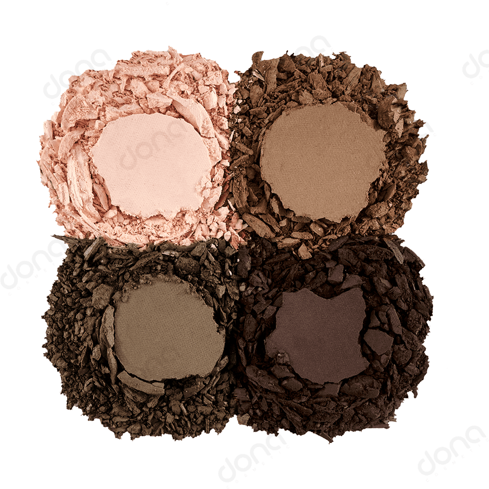 پالت سایه 4 رنگ فلورمار مدل 004 Swiss Chocolate — تصویر ۴