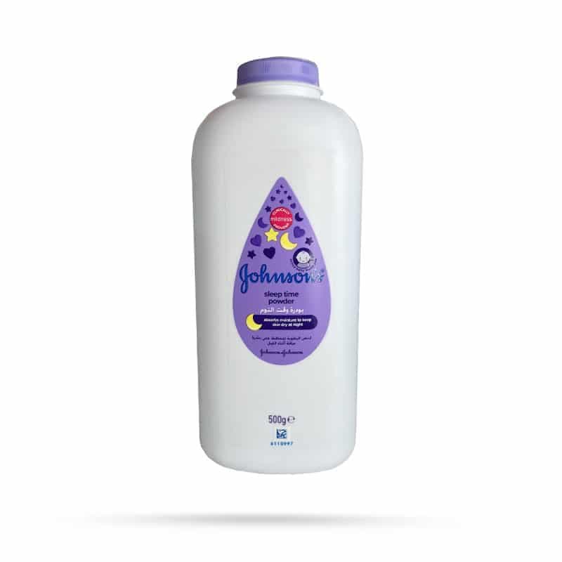 پودر بچه johnsons جانسون مدل Sleep Time حجم 500 گرم