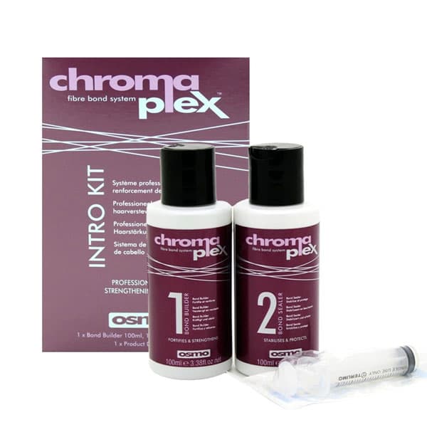 کیت ماسک تغذیه کننده و صاف کننده و محافظت کننده مو اوسمو مدل Chromaplex — تصویر ۳