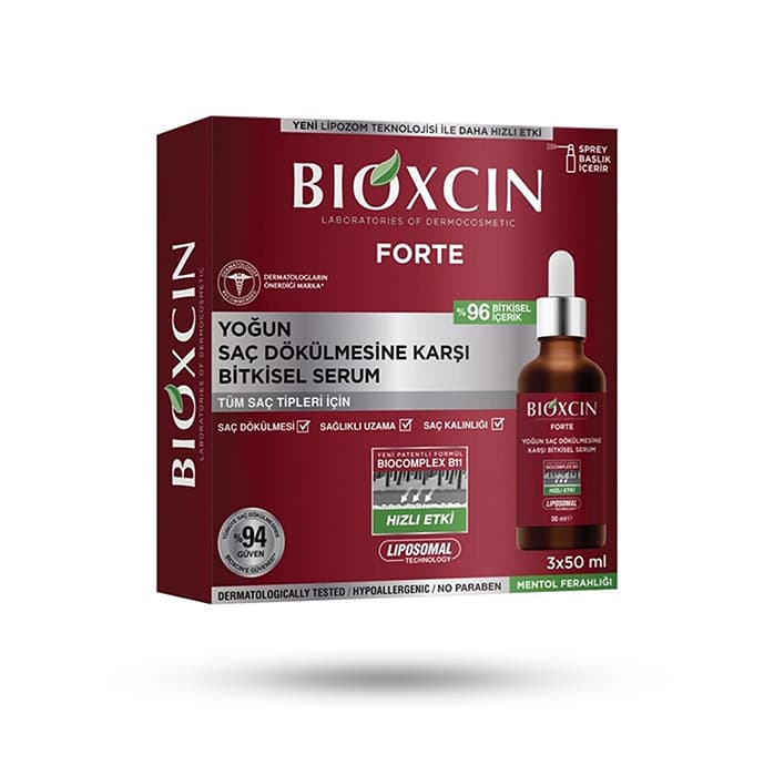 پک سرم ضد ریزش مو بیوکسین فورت Forte سه عددی