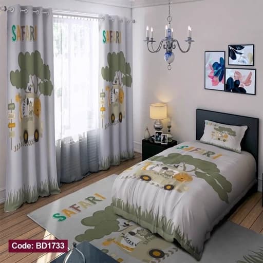 ست فانتزی روتختی چاپی دخترانه کد bd1733 (پس کرایه)