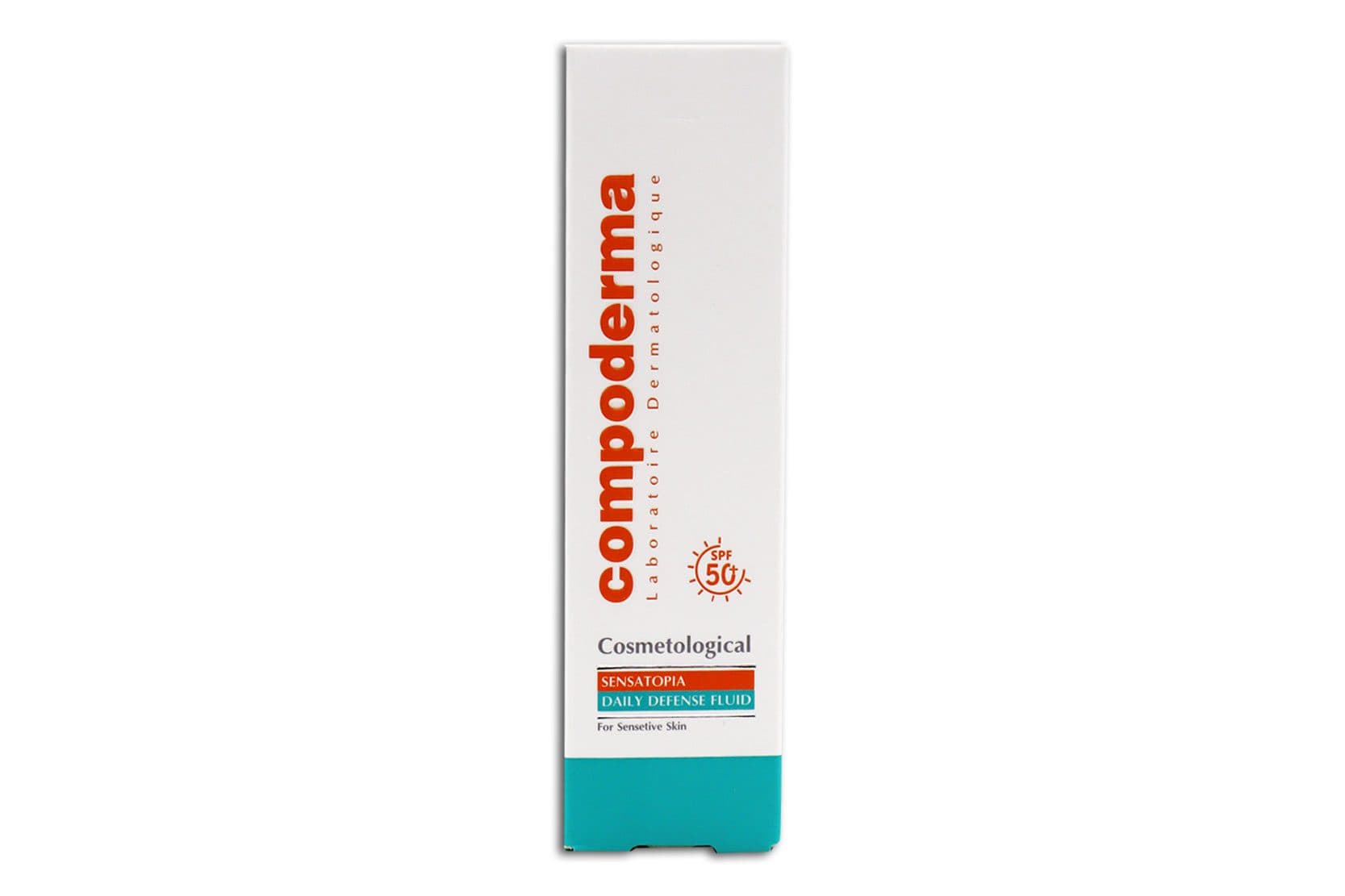 کرم ضد آفتاب SPF50 پوست حساس کمپودرما 40 میلی لیتر