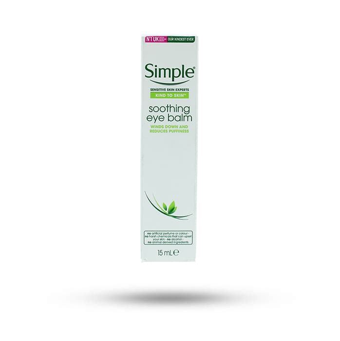 کرم دور چشم سیمپل مدل SIMPLE SOOTHING EYE BALM حجم 15 میل
