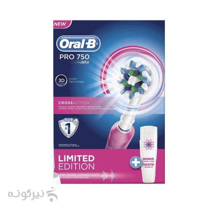 مسواک برقی اورال بی مدل پرو 750 — تصویر ۶