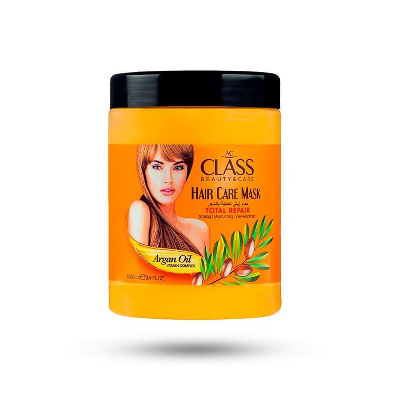 ماسک مو روغن آرگان AC CLASS ای سی کلاس حجم 1000 میل