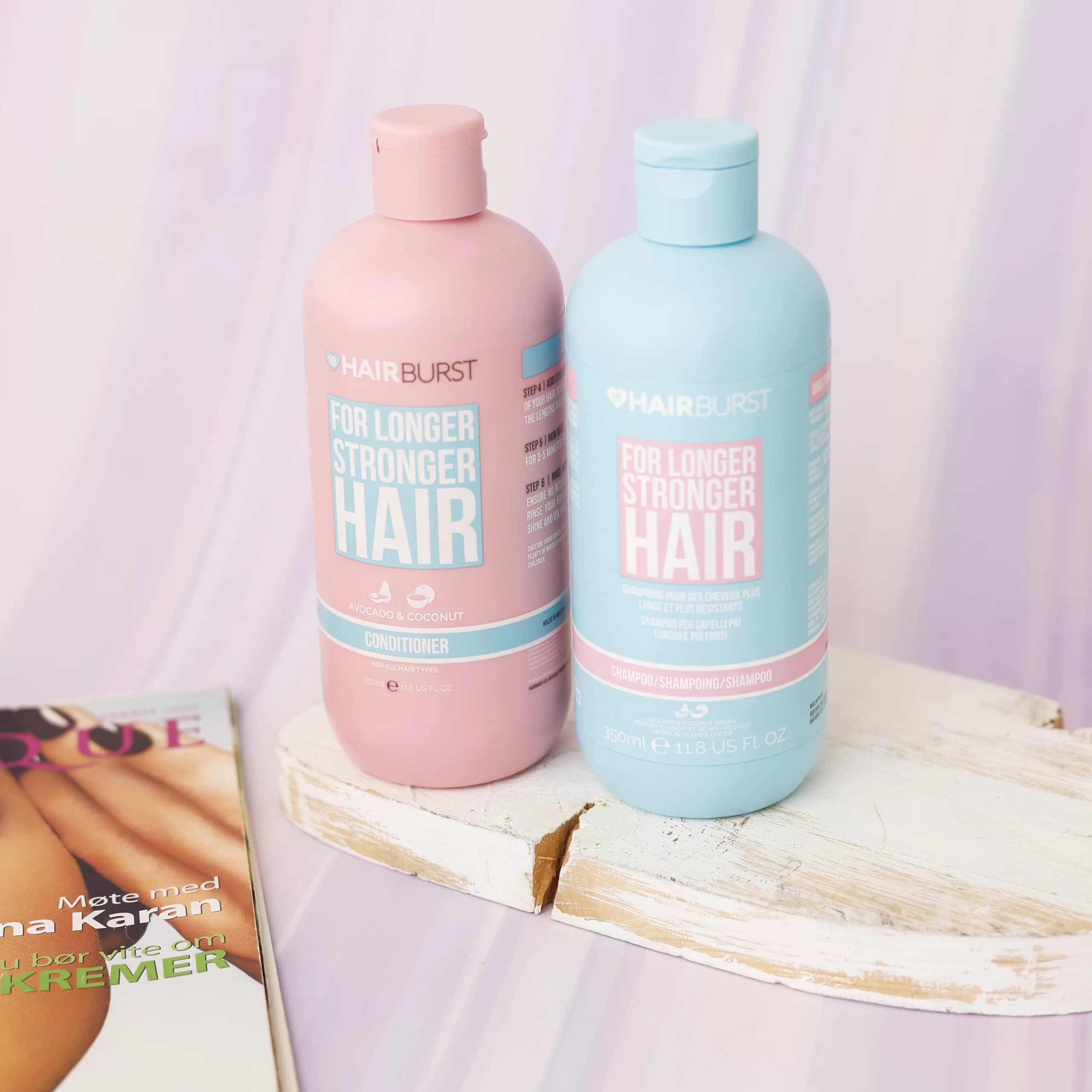 ست شامپو و نرم کننده هیربرست Hairburst — تصویر ۳