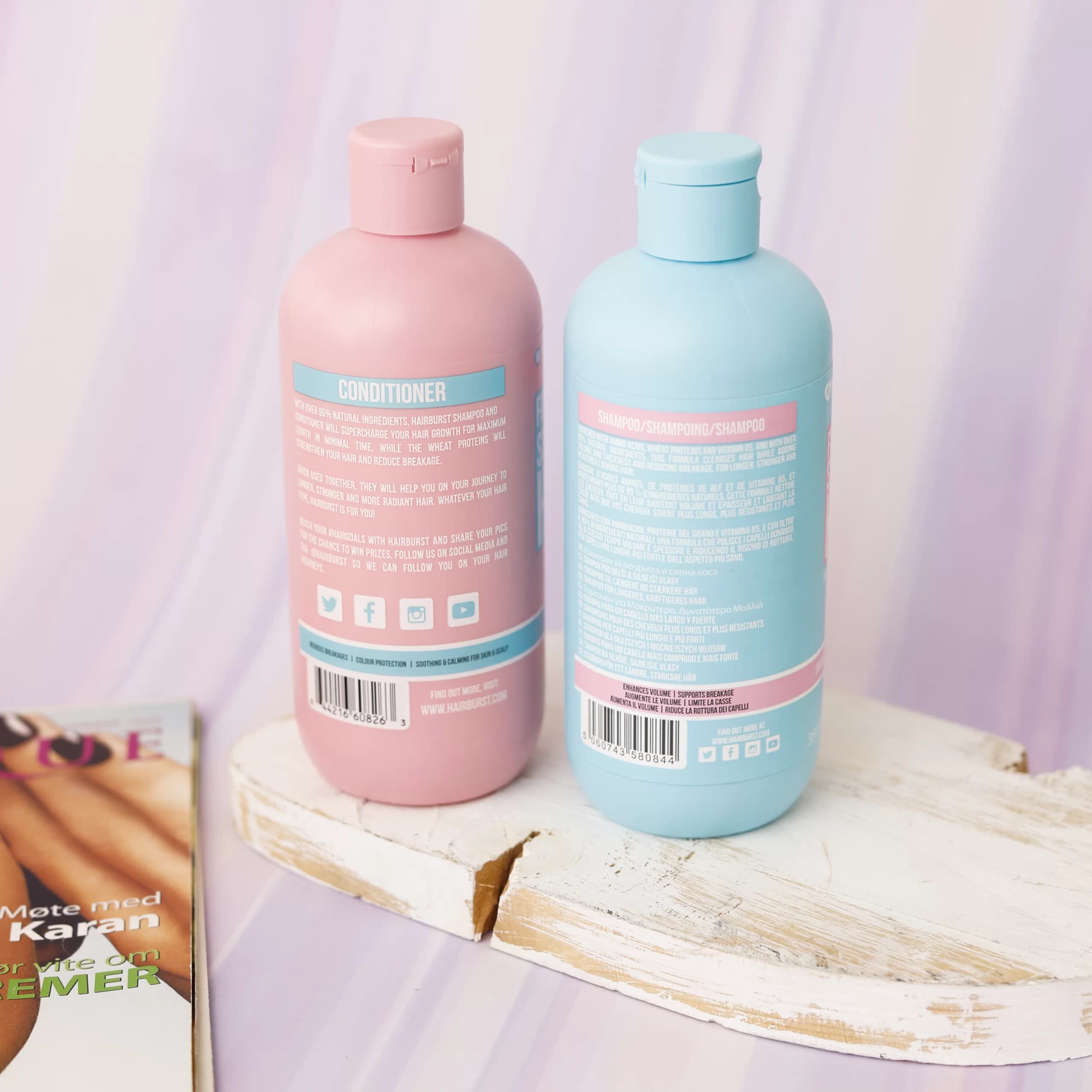 ست شامپو و نرم کننده هیربرست Hairburst — تصویر ۴