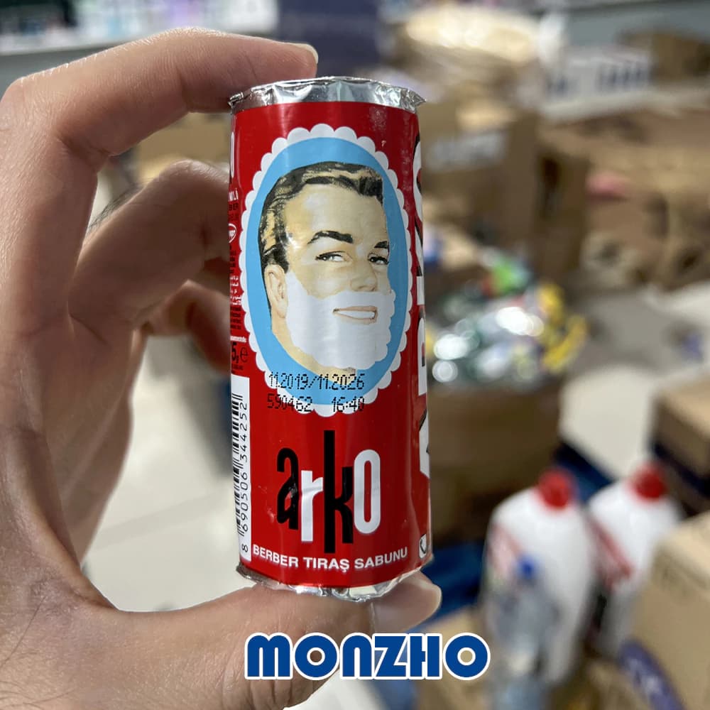 صابون اصلاح کلاسیک آرکو ARKO بسته 12 عددی — تصویر ۵