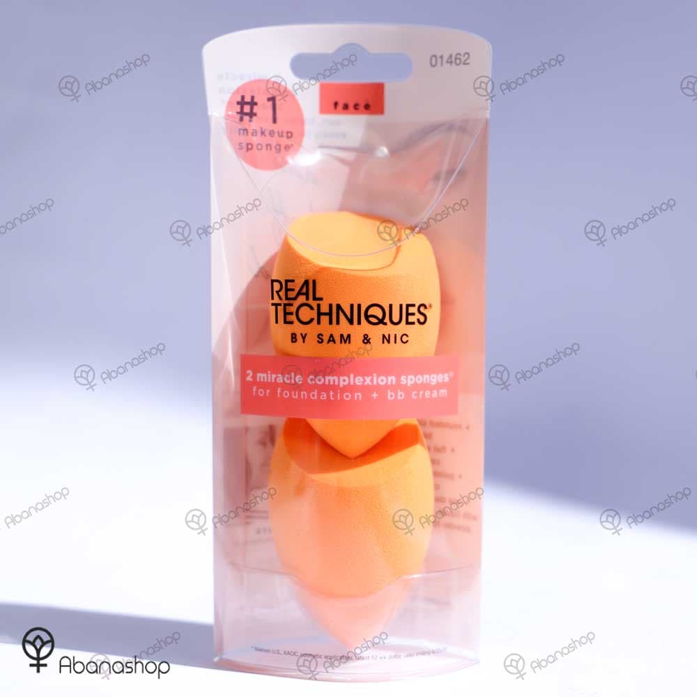 اسفنج (بیوتی بلندر) ریل تکنیک دو عددی Real Techniques 2 miracle Complexion Sponges — تصویر ۲
