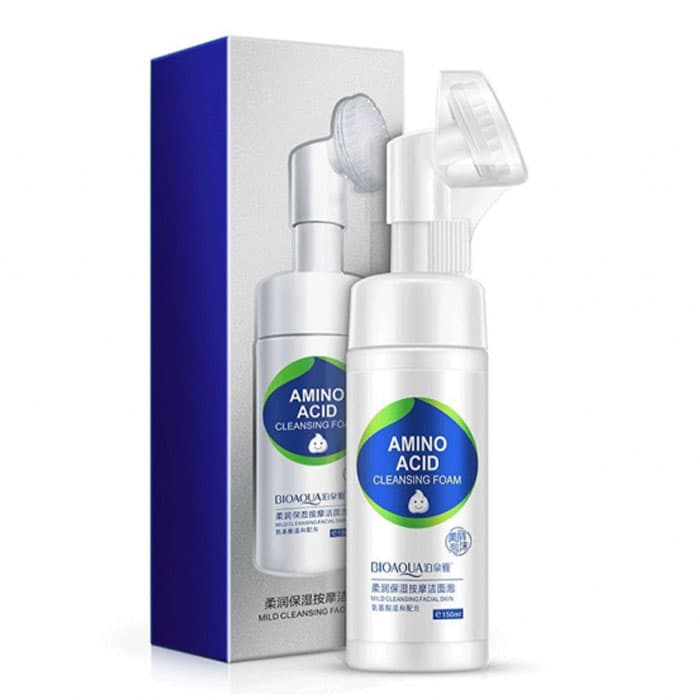 فوم شستشو صورت بایو آکوا مدل amino acid حجم 150 میلی — تصویر ۲