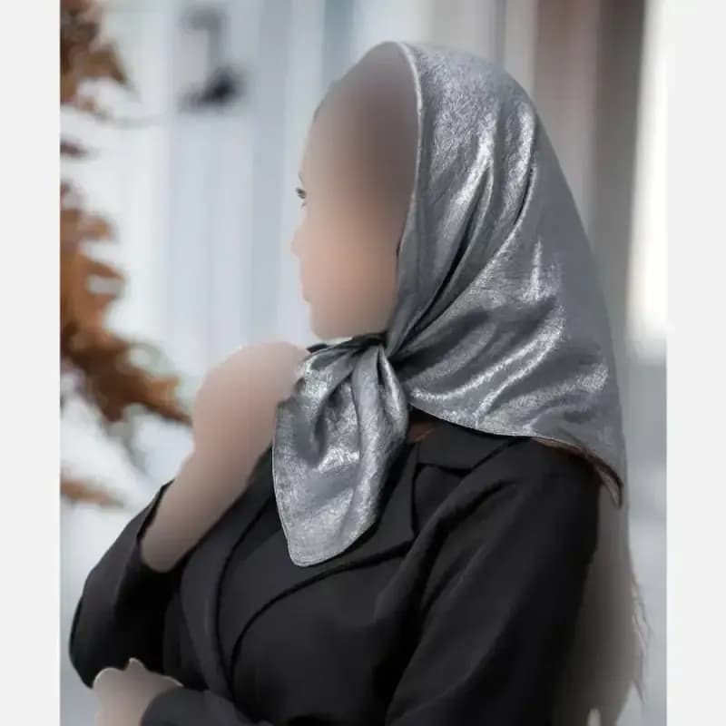 مینی اسکارف ابریشم شاین فلورانس قواره 70 سانت — تصویر ۱۱