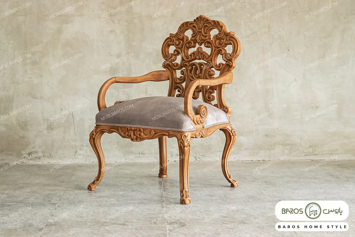 مبل کلاسیک کینگ و کاناپه کارن کد ۲ — تصویر ۷