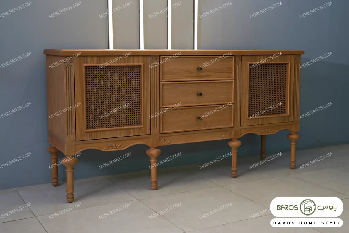 میز کنسول چوبی و کلاسیک حدیث کد ۳