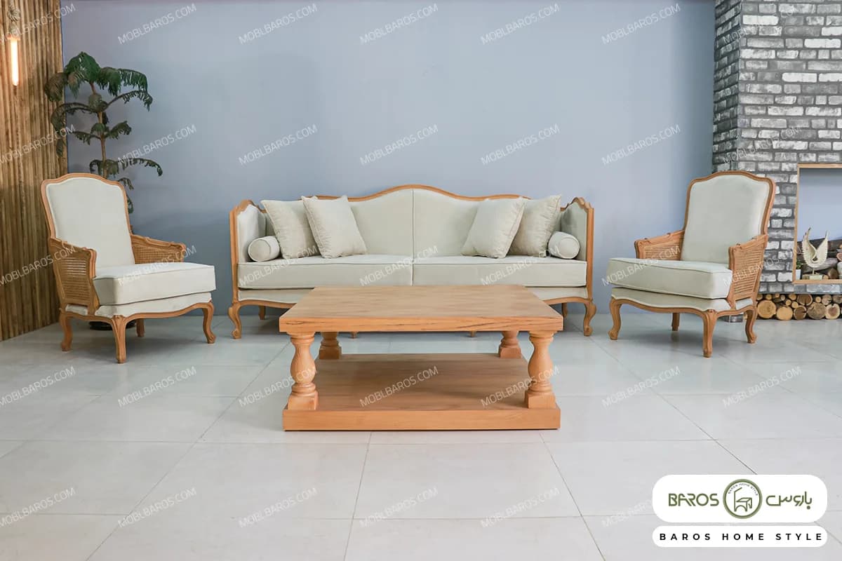مبل راحتی و ترکیبی مدل گیسو و گندم — تصویر ۲