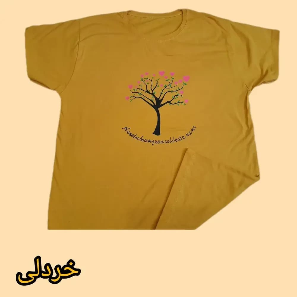 تیشرت زنانه سوپرپنبه وارداتی صددرصد پنبه — تصویر ۳